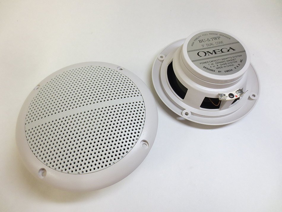 Omega BU5.7wp 5" Ceiling Mount 2 Way Speakers