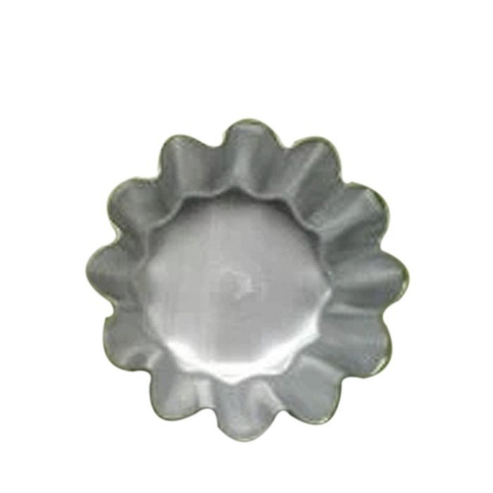 DUFUSTORE 1pcs Small Aluminum Metal Chrysanthemum Muffin Cup Cake Tool Pudding Cutter N2