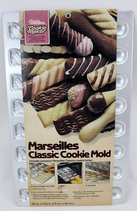 Wilton Marseilles Classic Cookie Mold - Vintage 1984
