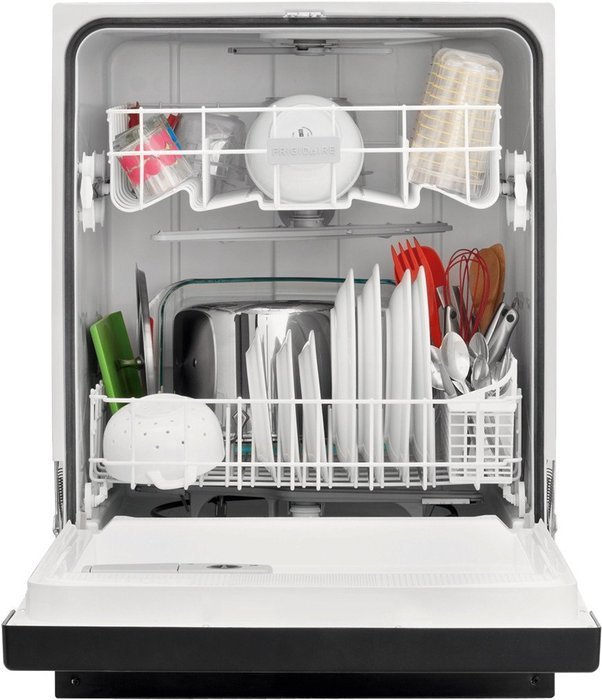 Frigidaire FFBD2406NB 24" Black Full Console Dishwasher