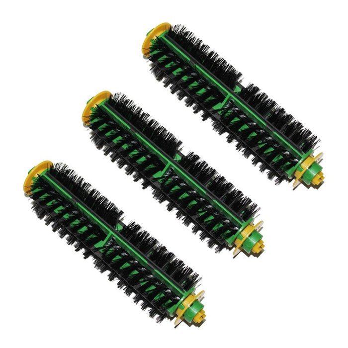 Hongfa Roomba 500 Series Bristle Brush and Flexible Beater Brush - Replacement for Irobot 82501 and 82301 Brush... N4