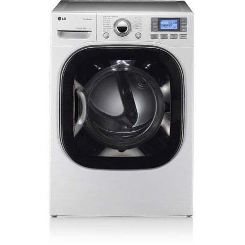 LG DLEX3875W 27 7.4 cu. Ft. Front-Load Electric Dryer - White