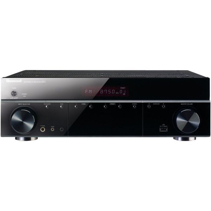 Sherwood R-507 5.1 Audio Video Receiver with Front Panel USB Input
