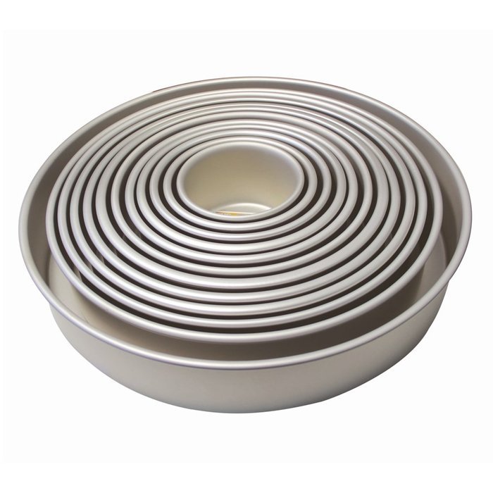 PME 15x3" ROUND Circle Aluminium Mold Mould Cake Decorating Baking Tin Pan Tray