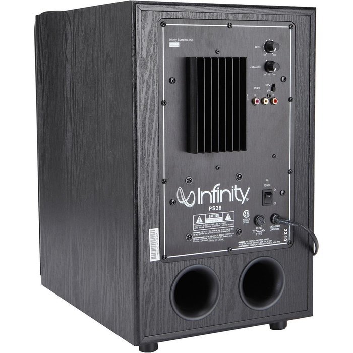 Infinity Primus PS38 150W Powered Subwoofer (Black) N2