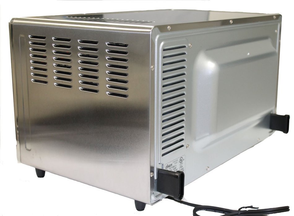New Oster TSSTTVRB05-NP 6-slice Brushed Stainless Steel Convection Toaster Oven N5