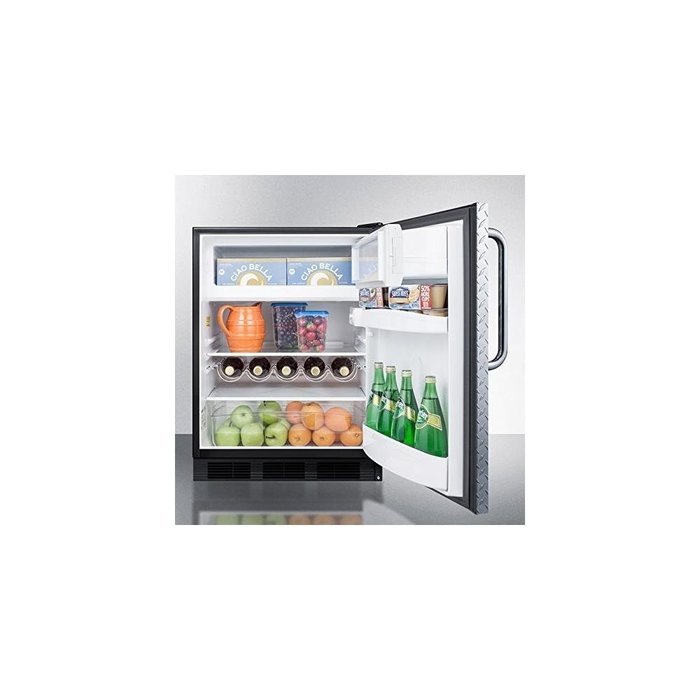 SUMMIT Built-In Undercounter Refrigerator-Freezer For Residential Use N20