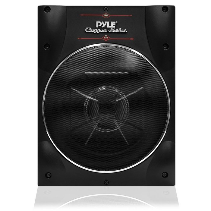 Pyle PLBASS10 10-Inch Low-Profile Super-Slim Active Amplified Subwoofer System N5