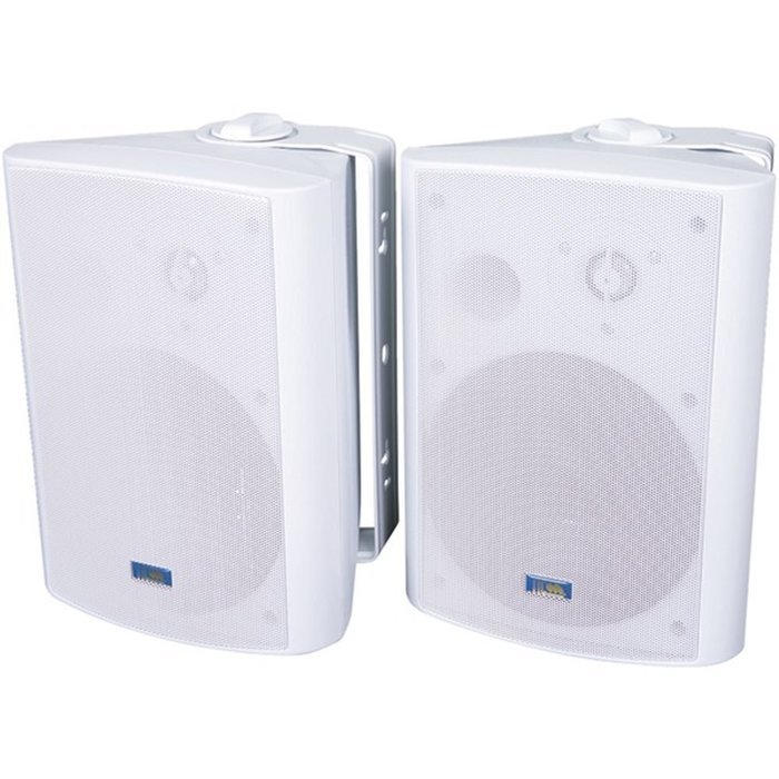 Tic Corporation Asp120-W Indoor/Outdoor 120-Watt Speakers With 70-Volt Switching (White) N2