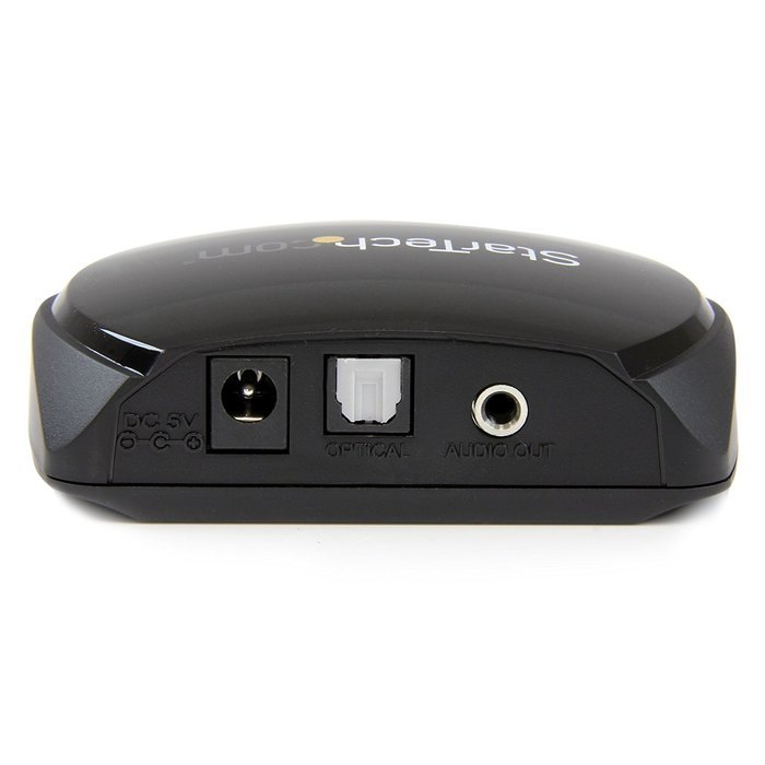 StarTech.com BT2A Bluetooth Audio Receiver with NFC and Wolfson DAC, Black