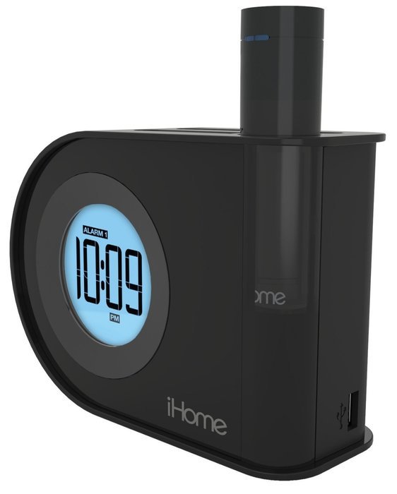 iHome All in One Compact Bluetooth Wireless Dual Alarm Clock with Large Easy to Read Backlit LCD Display N2