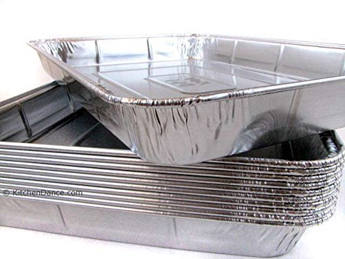 Handi-Foil Aluminum 1/4 Size Sheet Cake Pan, 100 units N2