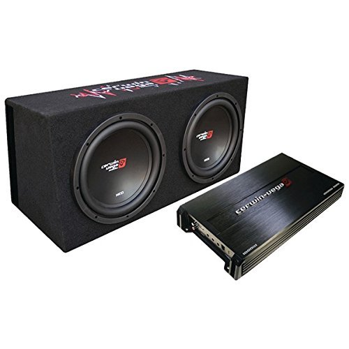 New CERWIN-VEGA MOBILE BKX212V 12" Bass Kit System (500W, XED subwoofers, Vented)