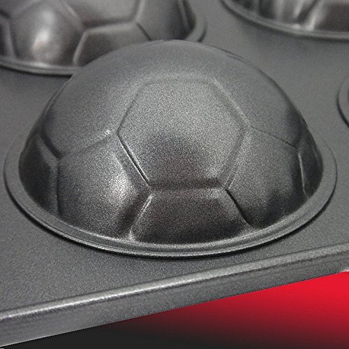 YOFAN Steel Nonstick 6-Cavity Cake Pan , Cake Mold (BEARS) N4