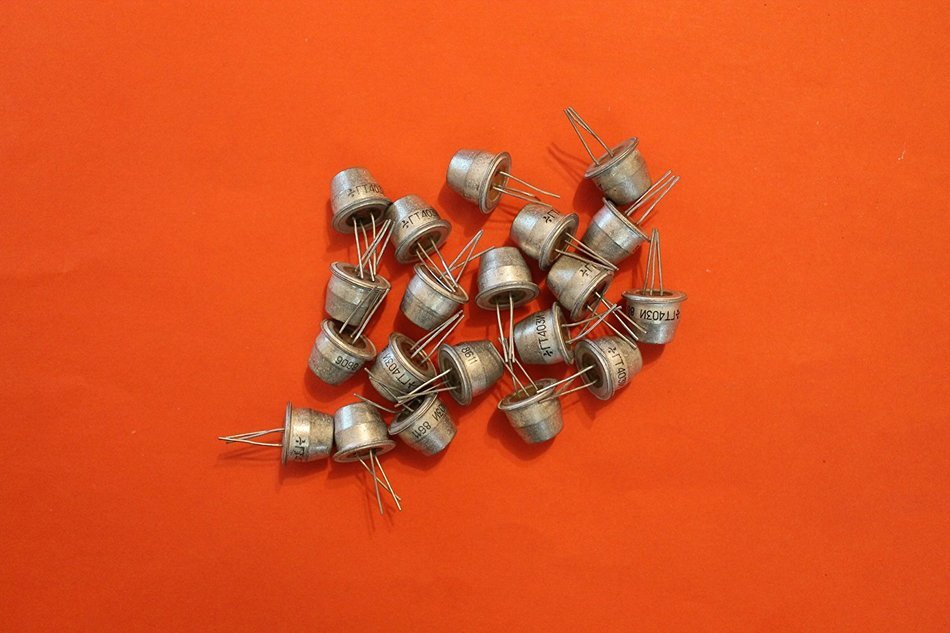 Transistors Germanium GT403I analogue АC124 USSR 20 pcs