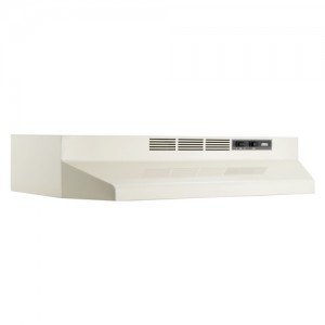 Broan Economy 30" 2-Speed Under Cabinet Range Hood, Non-Ducted - Biscuit-2PK