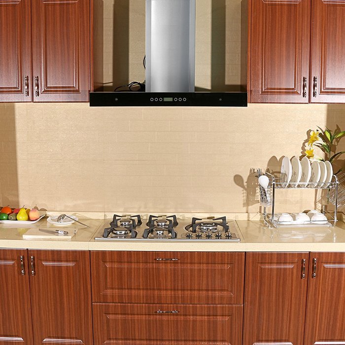 Brand New 34 inch Stainless Steel Built-in Kitchen 5 Burner Stove Gas Hob Cooktop Cooker N4