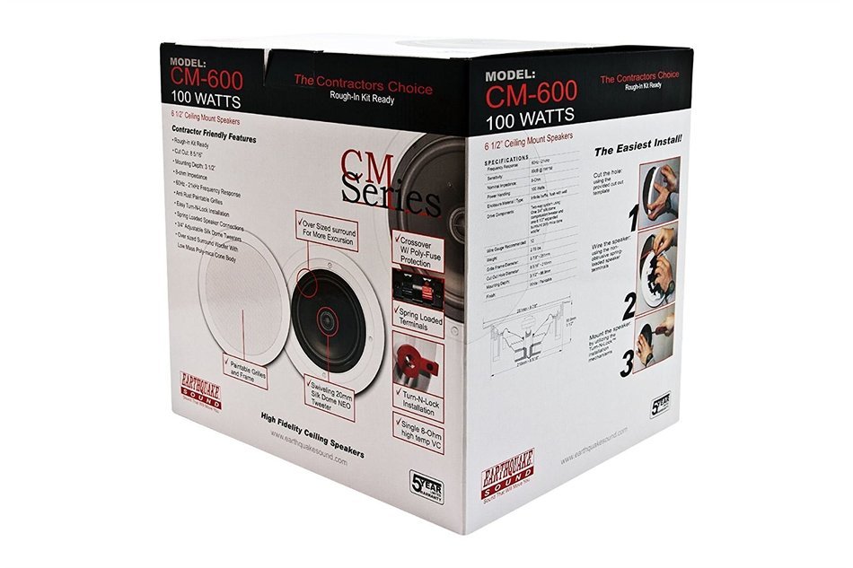 Earthquake - Image CM600 In-Ceiling Speaker (Pair) N5