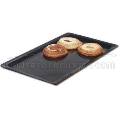 White Heavy Weight Deep Full Size Aluminum Food Display Pan 1 inch -- 1 each