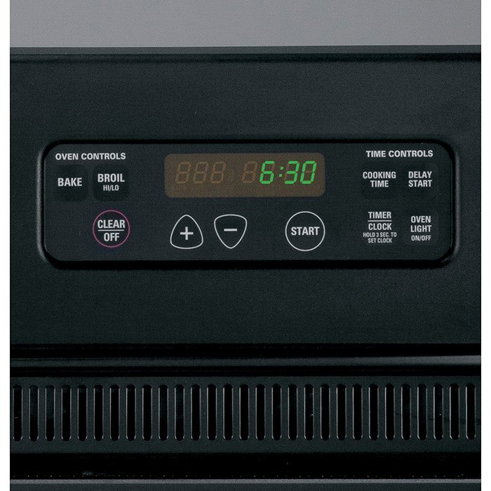 GE 24 In. Black Electric Single Wall Oven - JRS06SKSS N2