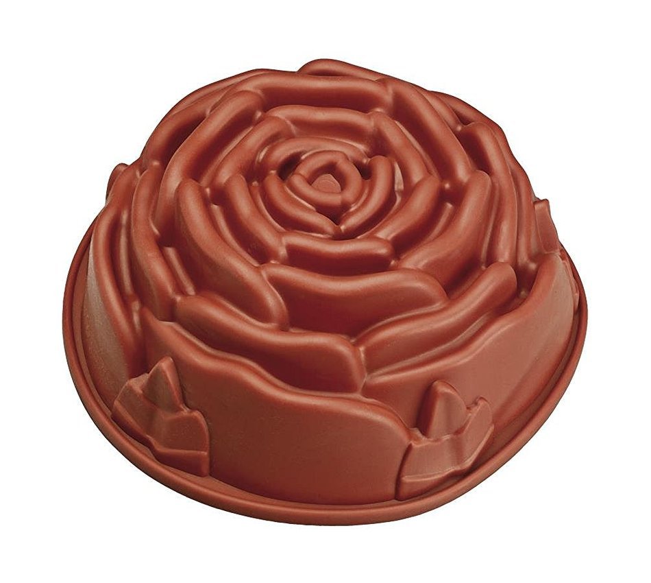Rose Pan Silicone 100%9.06"inches Diameter 3.74inches Deep