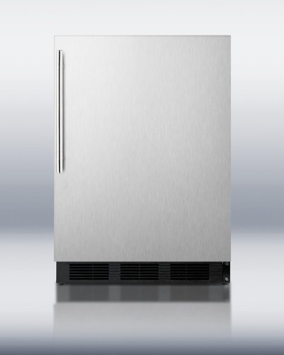 Summit AL752BBISSHV 24" 5.5 Cu. Ft. Capacity ADA Compliant Compact Refrigerator with Automatic Defrost Adjustable... N3