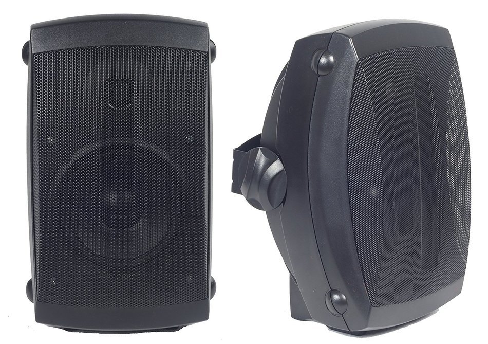 Audio Experience AES0107B Weatherproof Experience Patio Speakers 100W, 6.5" 2-Way Woofer Speaker and 1" Aluminum... N2