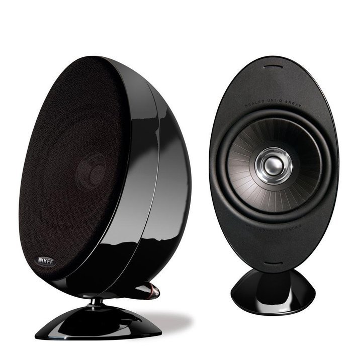 KEF HTS3001BL Black Satellite Speakers (Pair) (Discontinued by Manufacturer)