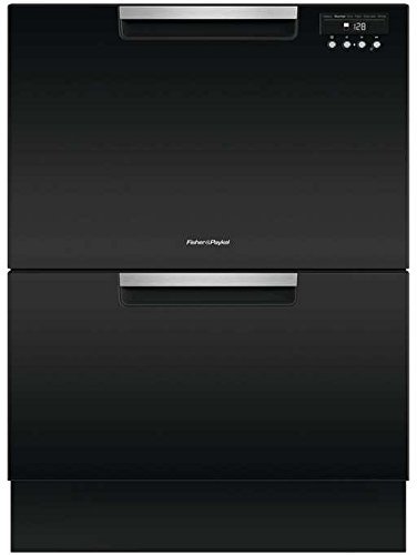 Fisher Paykel DD24DAB9 24" Drawers Full Console Dishwasher in Black