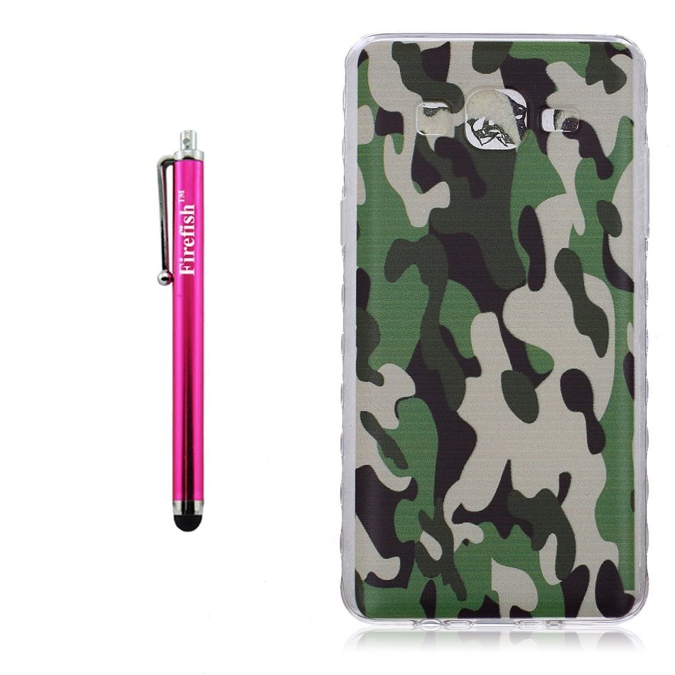 G550 Case, Firefish Colorful Pattern TPU Durable Soft TPU Back [Soft-Flex] [Shock Absorption Technology] Case... N235