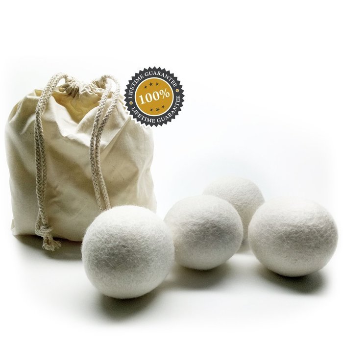Wool Dryer Balls by Isabella Dora &ndash; New Zealand Organic Anti Static Laundry Balls N3