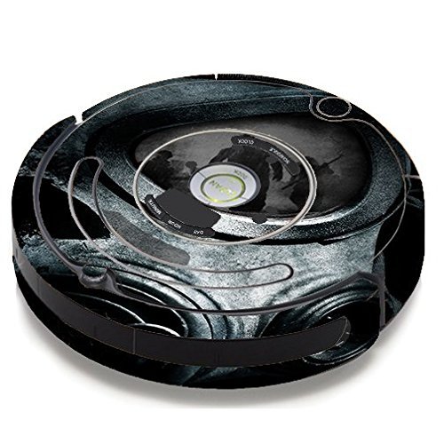 Skin Decal Vinyl Wrap For IRobot Roomba 650 655 Vacuum / Gas Mask War Apocolypse