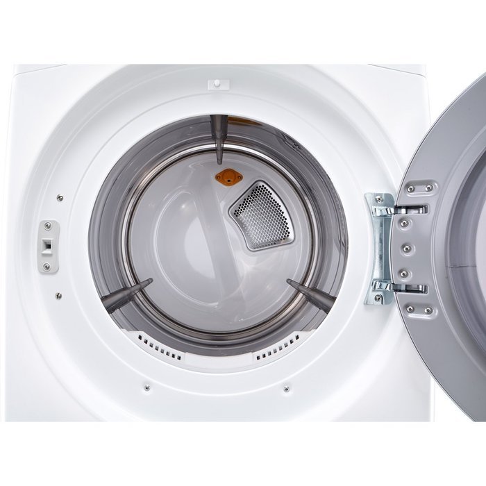LG DLEX3570W 7.4 Cu. Ft. Ultra Capacity Front Load Steam Electric Dryer in White