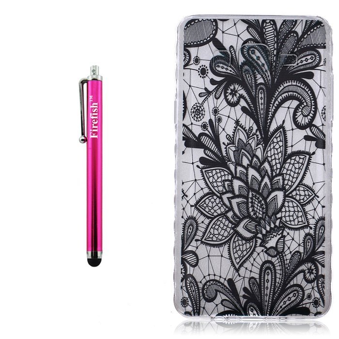 G550 Case, Firefish Colorful Pattern TPU Durable Soft TPU Back [Soft-Flex] [Shock Absorption Technology] Case... N244