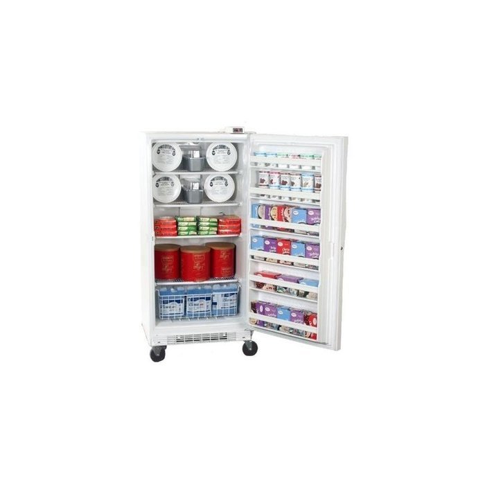 Summit SCUF20 32" Commercially Approved Upright Freezer with 20.5 cu. ft. Capacity Digital Thermostat Adjustable... N2