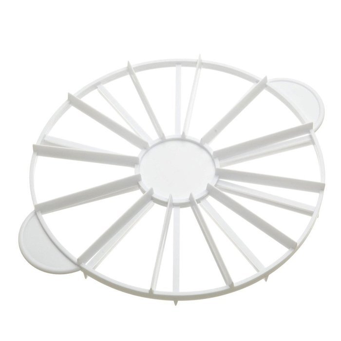 (Ckeyin) divider divider 10/12 cut cake divider divider 10 cut cake divider White