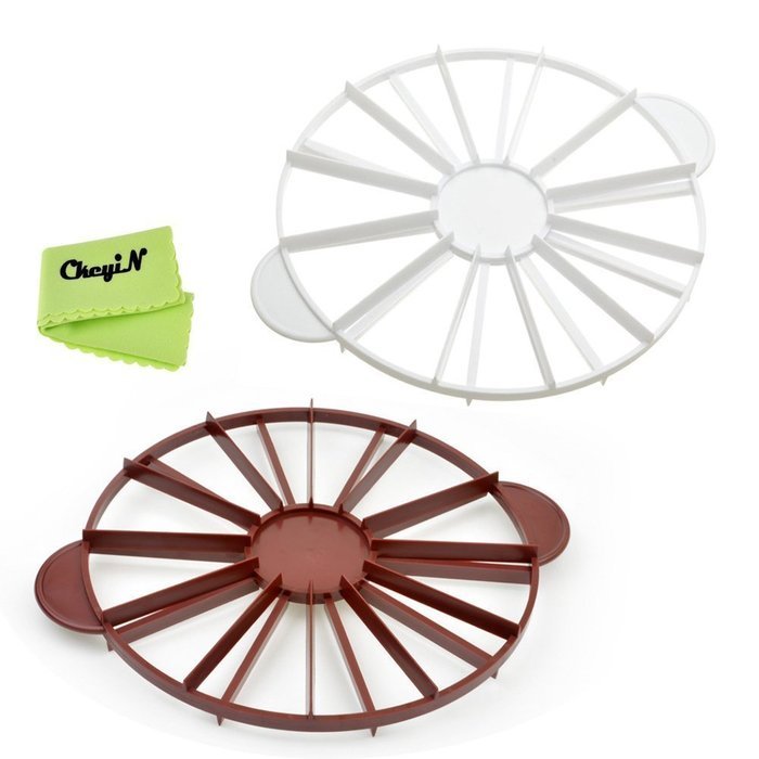 (Ckeyin) divider divider 10/12 cut cake divider divider 10 cut cake divider White N2