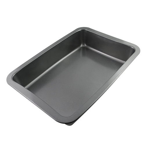 Large Rectangular Cake Pans Baking Tray Stainless Steel Non-Stick Roasting Sheet Steam Table Anti-Jam Pan Tray... N4