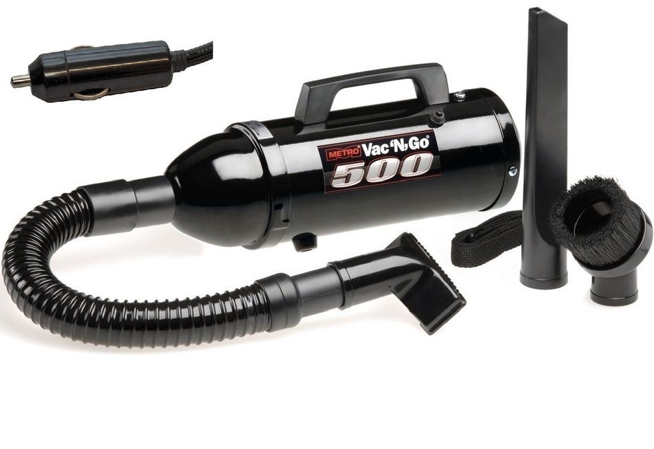 METROVAC VAC 'N' GO 500 EZ TO USE-EZ TO CARRY STAINLESS STEEL HI PERFORMANCE, HEAVY DUTY, LIGHT WEIGHT PORTABLE... N7