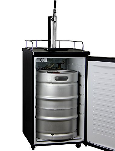 Kegco K199B-G Guinness&reg; Dispensing Kegerator with Black Cabinet and Door N3