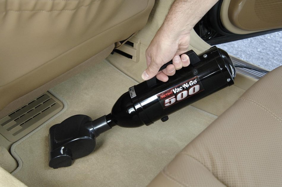 METROVAC VAC 'N' GO 500 EZ TO USE-EZ TO CARRY STAINLESS STEEL HI PERFORMANCE, HEAVY DUTY, LIGHT WEIGHT PORTABLE... N10