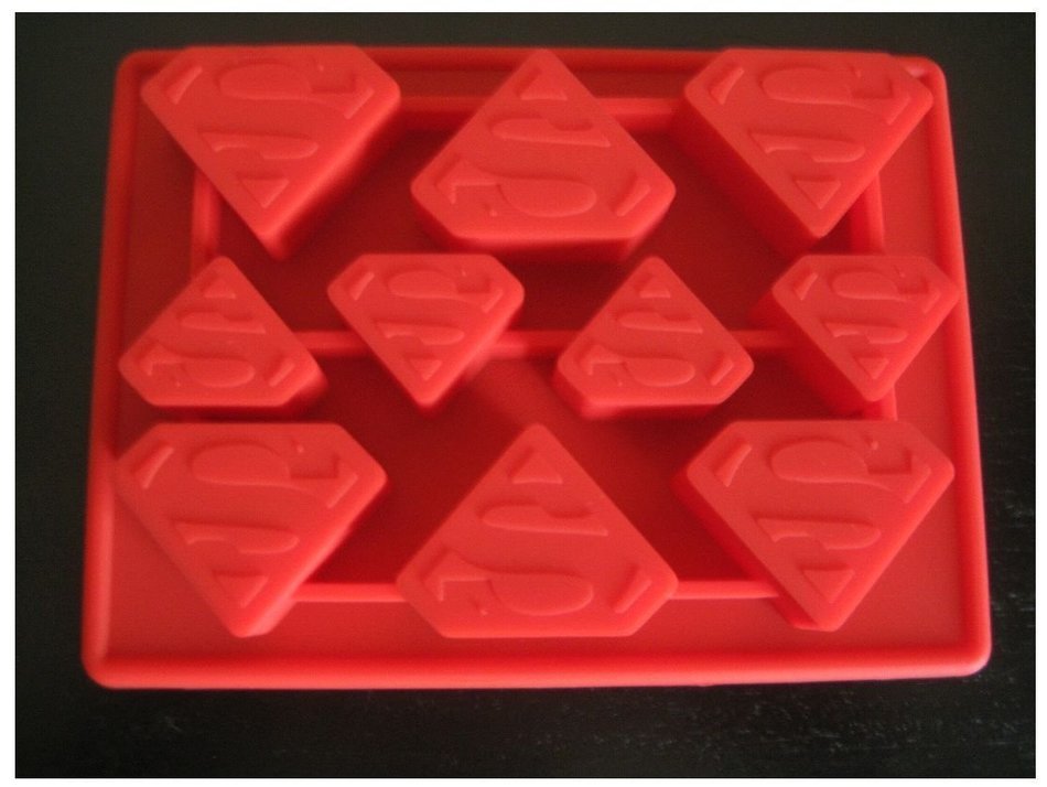 Spiderman Batman Superman Ironman Birthday Cake Pan Candy Mold Tray Set N6