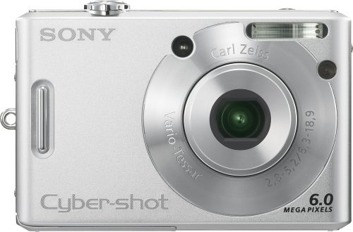 Sony Cybershot DSCW30 6MP Digital Camera with 3x Optical Zoom N2