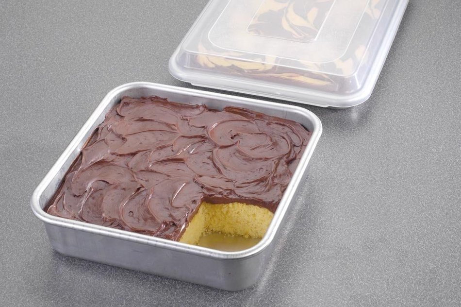 Nordic Ware Natural Aluminum Commercial 3-Piece Baker's Set, Quarter Sheet and Cake Pan N2