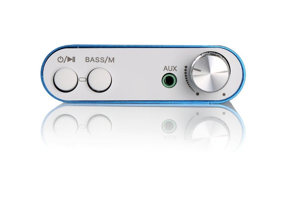 Nobsound NS-10G Mini Bluetooth 4.0 Digital Amplifier 100W HiFi Amp with Power Supply (Blue) N26
