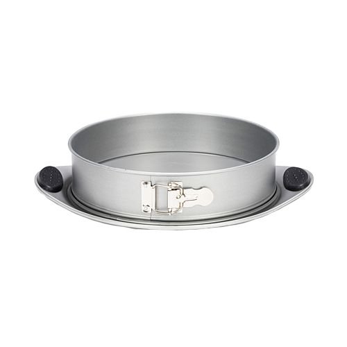 Patisse Silver-Top Springform with Silicone Grips, Silver Grey