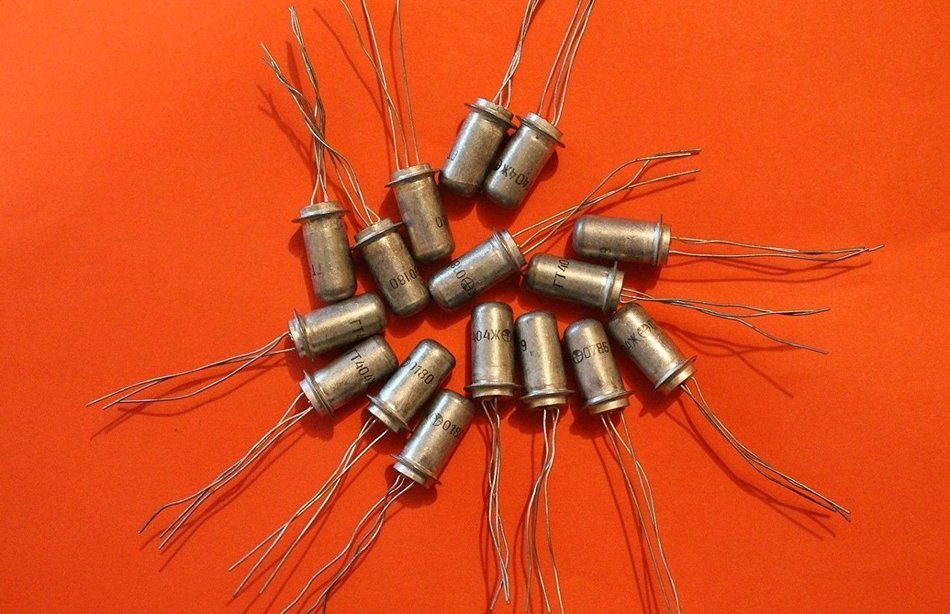 Transistors Germanium GT404J analogue SFT377 USSR 10 pcs
