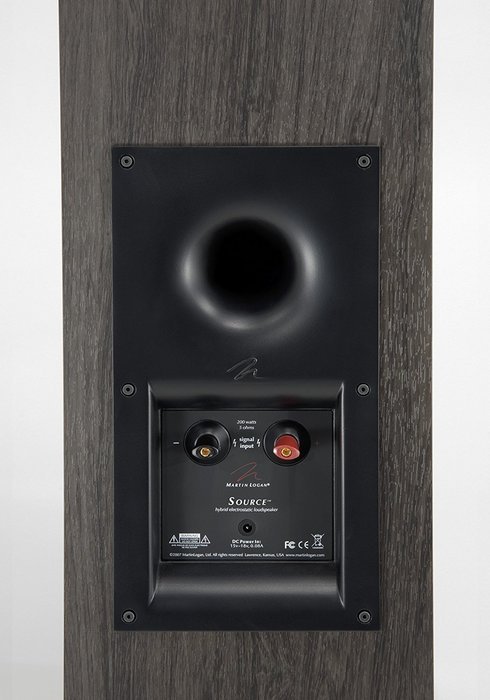 MartinLogan Source High-Performance Electrostatic Loudspeaker (Single, Black) (Discontinued by Manufacturer) N5