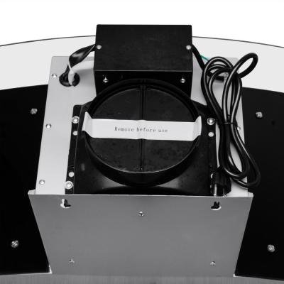 30 in. Convertible Wall Mount Range Hood in Stainless Steel with Tempered Glass, Touch Control and Carbon Filters N10