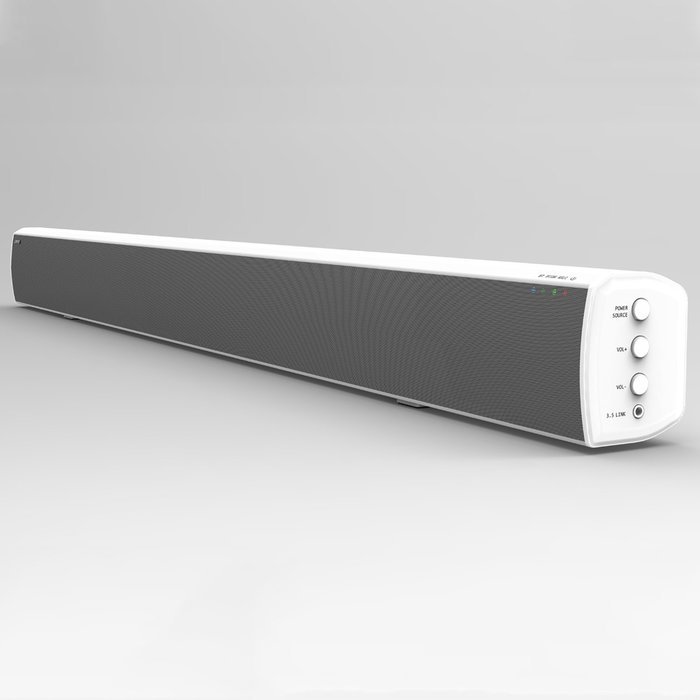 LONPOO 80cm Bluetooth TV Sound Bar Speaker 20W2 Output with Stero Bass 2.0CH Full-Digital Sound System support... N2